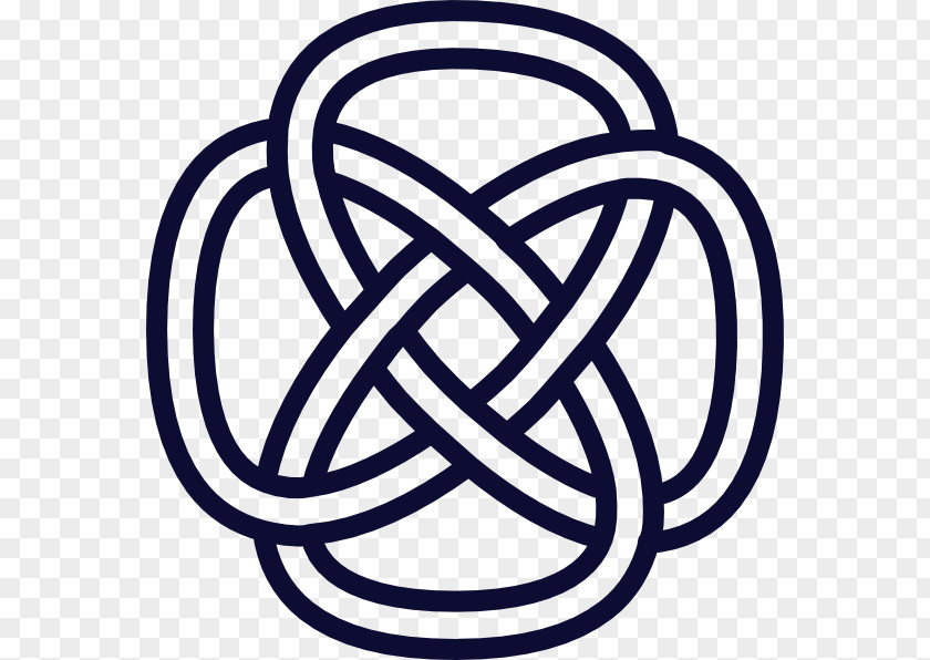 Knotted Rope Celtic Knot Art Clip PNG