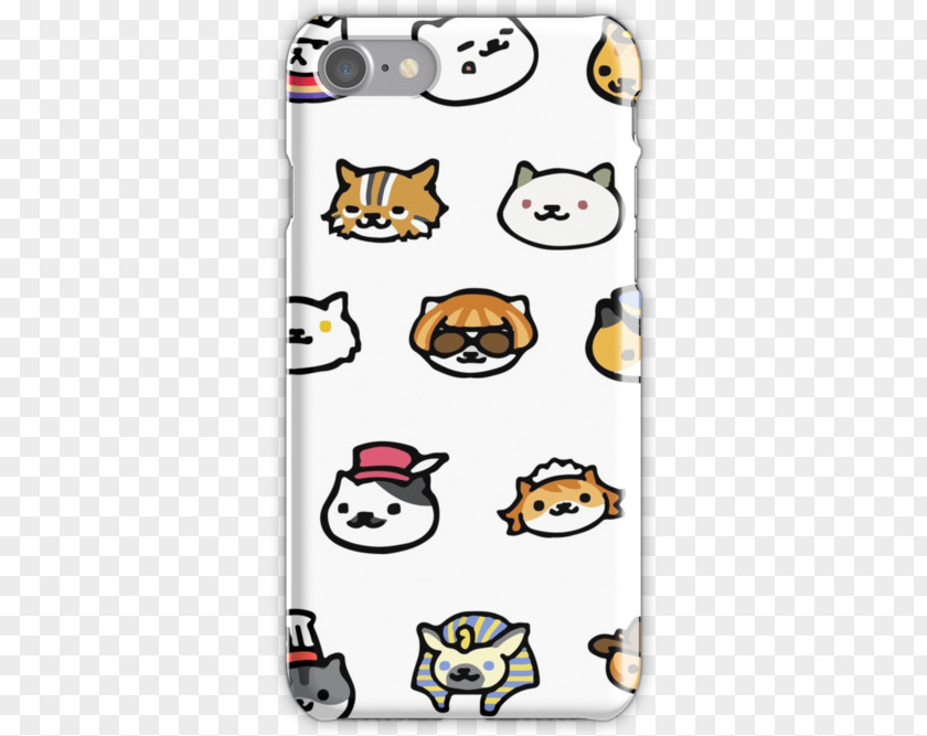 Neko Atsume Cat Poster T-shirt PNG