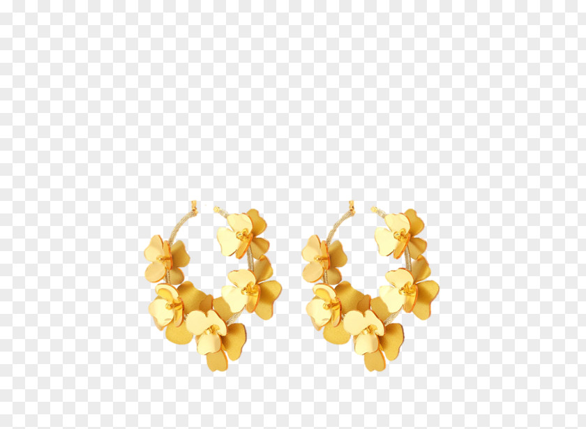 Oscar De La Renta Earring Taobao Necklace Yellow Tmall PNG