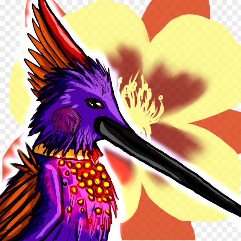 Feather Beak Character Clip Art PNG