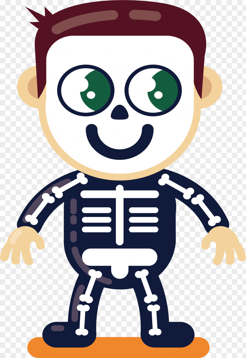 Skeleton Skull Clip Art PNG