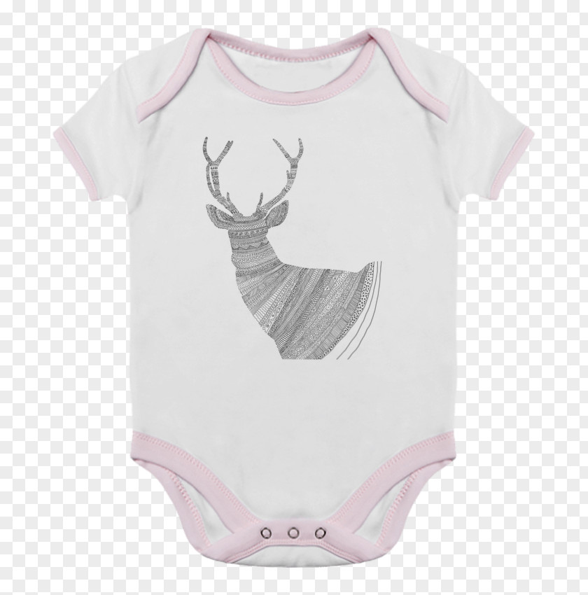 Stag Baby & Toddler One-Pieces T-shirt Sleeve Bodysuit Bib PNG