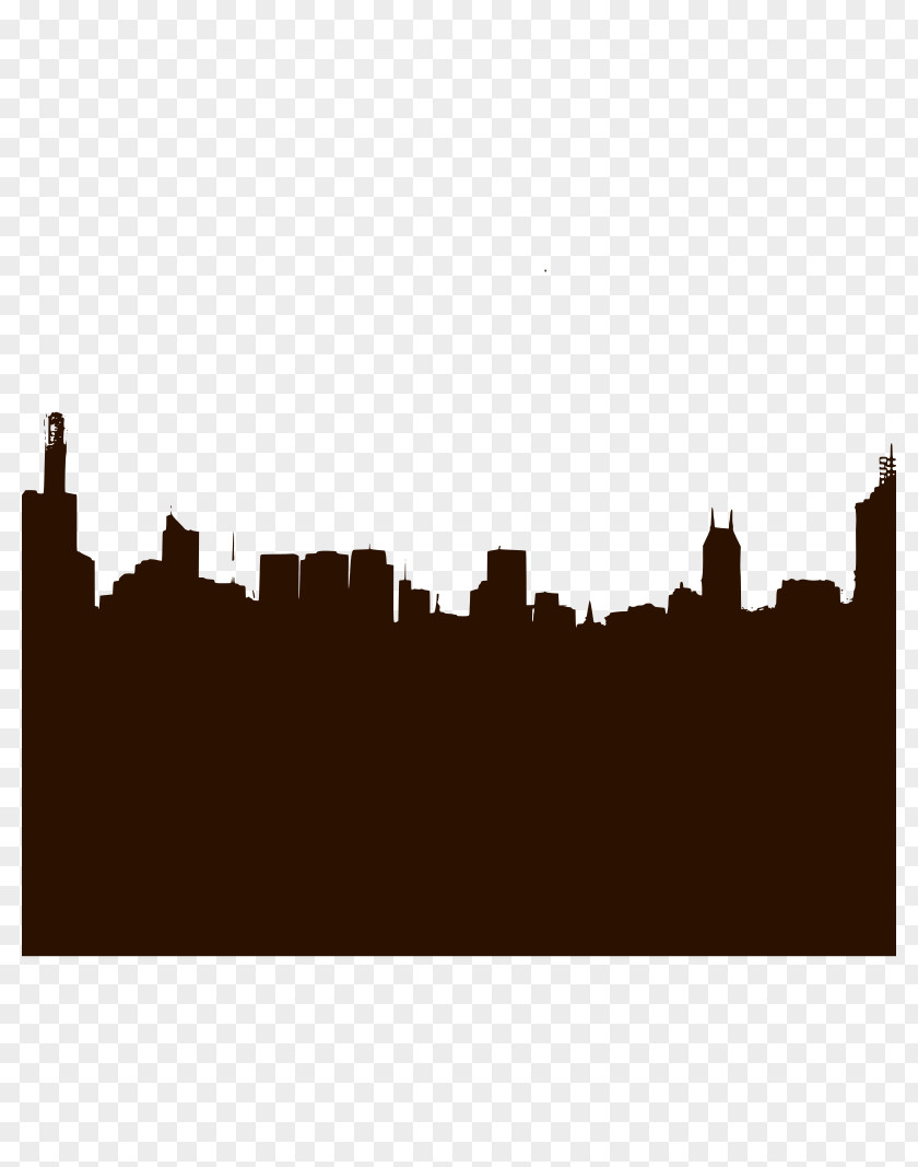 Building Silhouette New York City Skyline Clip Art PNG