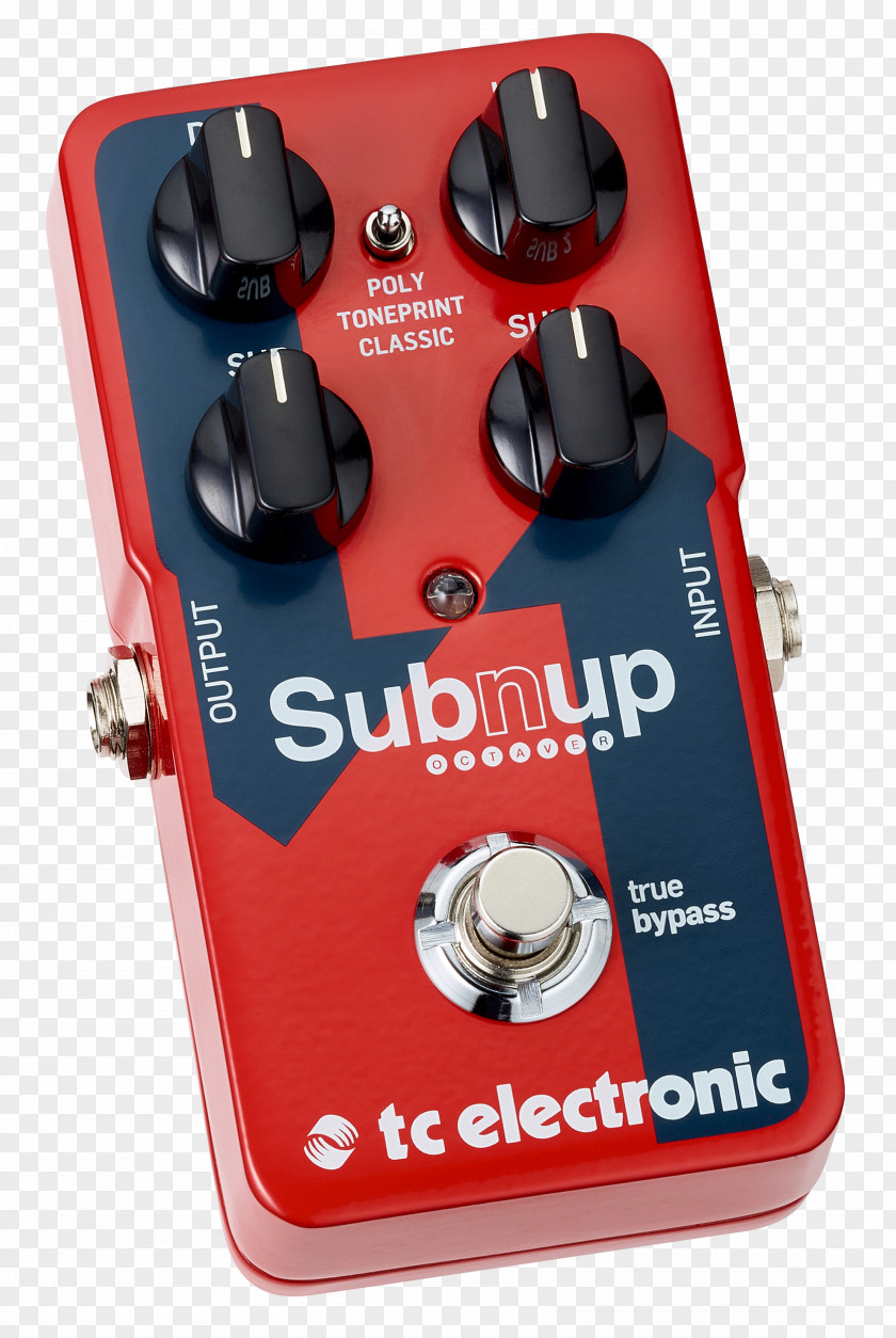 Guitar Effects Processors & Pedals Octave Effect TC Electronic Sub 'N' Up Octaver PNG