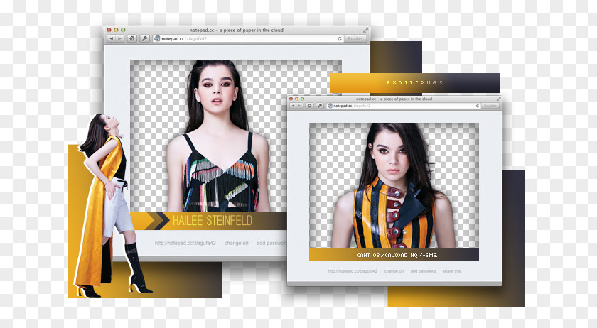 Hailee Steinfeld Display Advertising Brand Love Myself PNG