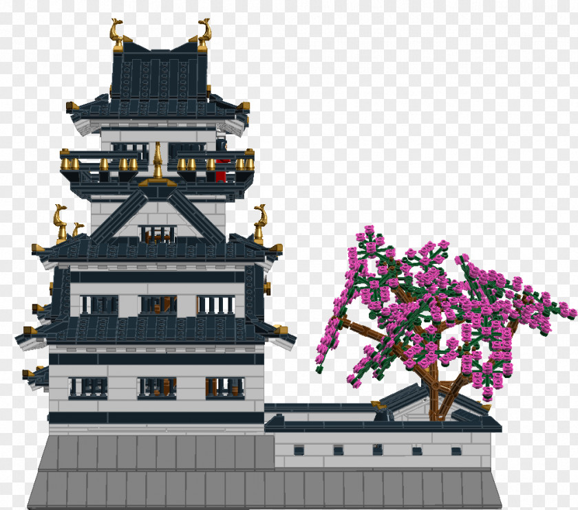 Japan Castle Japanese Middle Ages Facade Architecture PNG