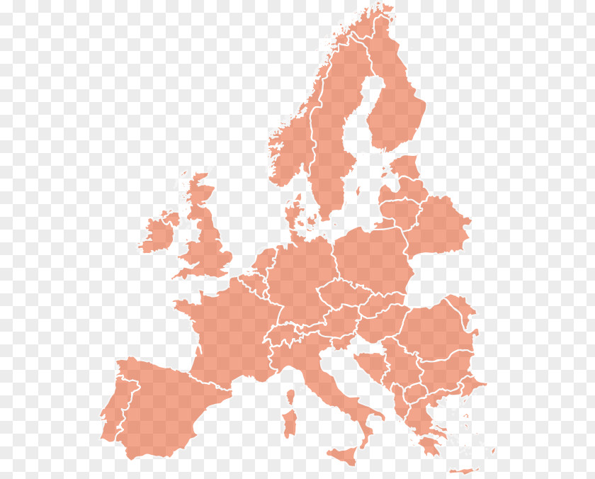 Map Europe Geography PNG