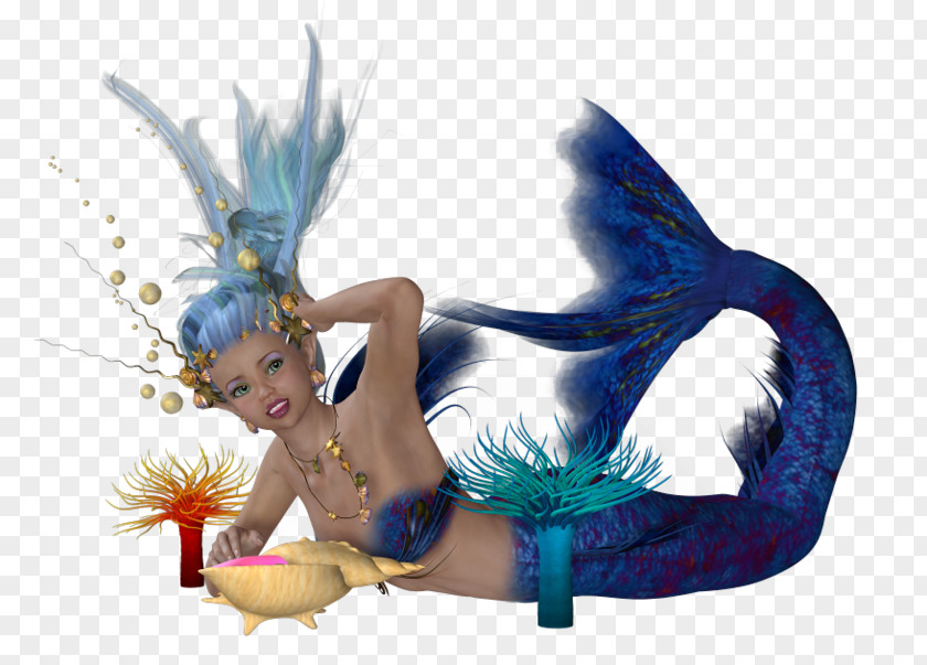 Mermaid Legendary Creature Illustration PNG