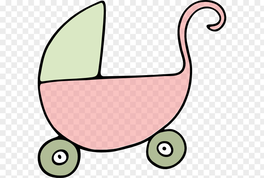 Cartoon Baby Carriage Doll Stroller Transport Infant Clip Art PNG