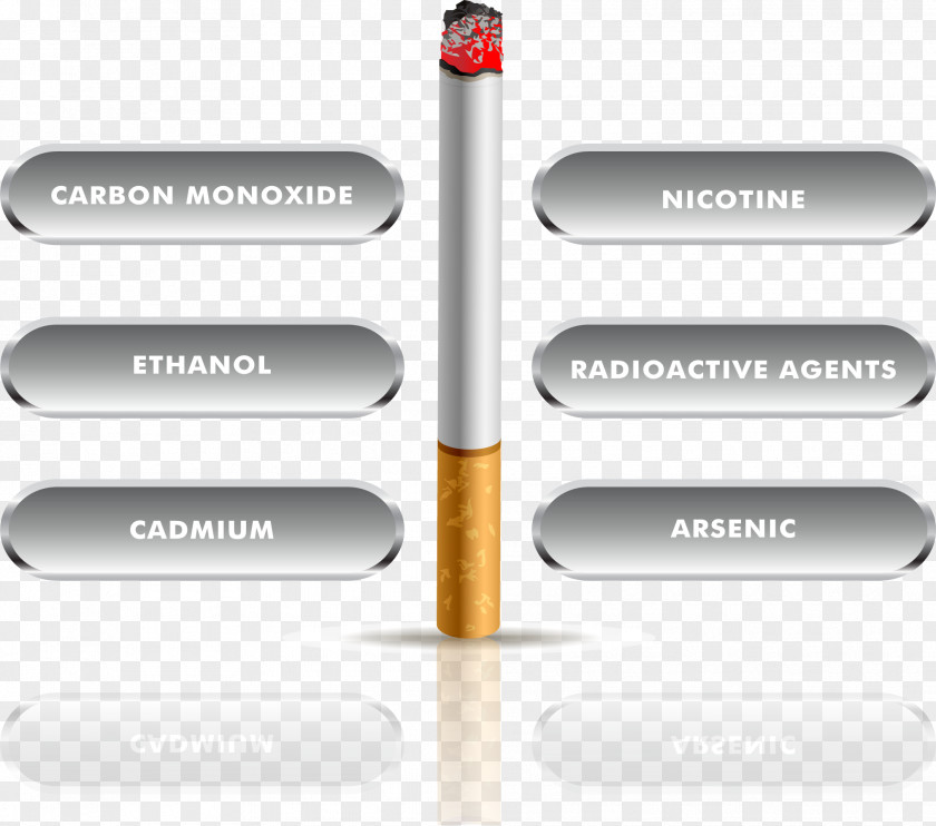 Cigarette Composition Information Chart PNG