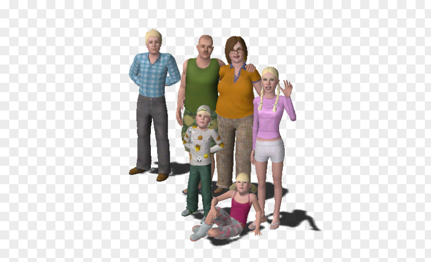 Family The Sims 3 4 2 PNG