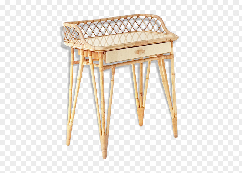 Table Rattan Wicker Lowboy Consola PNG