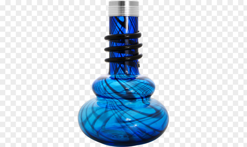 Glass Bottle Cobalt Blue Water Liquid PNG
