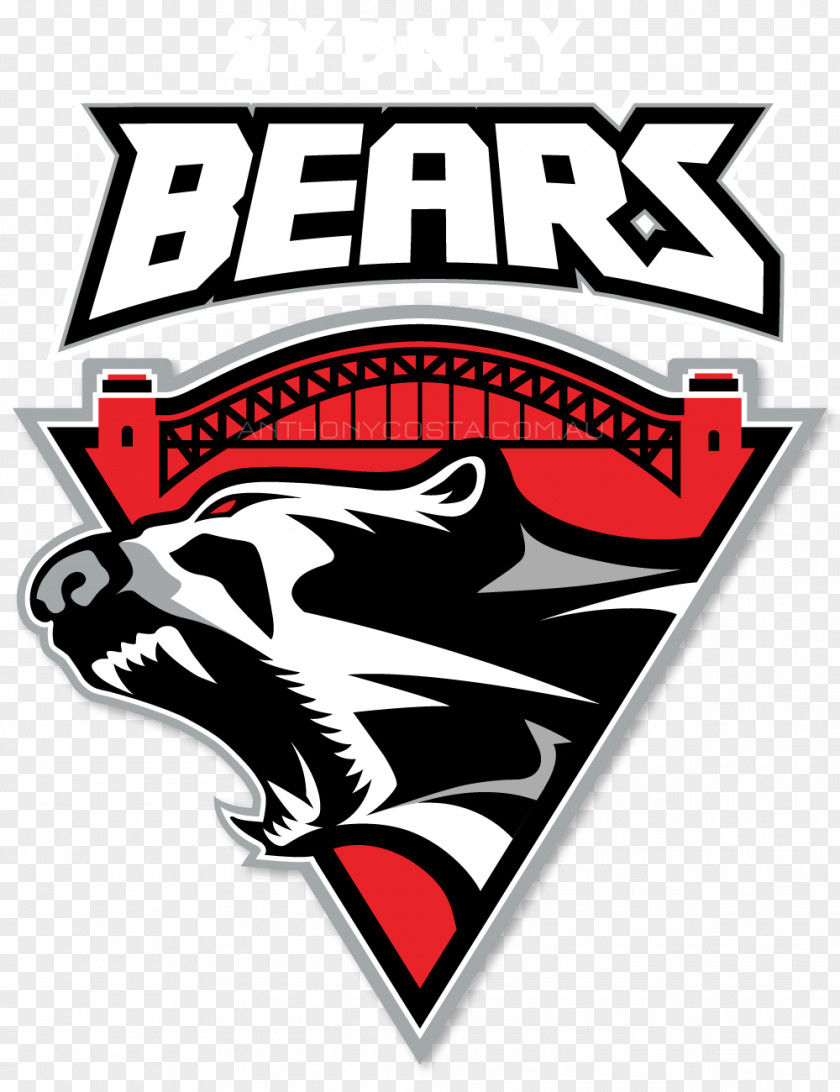 Sports Sydney Bears Australian Ice Hockey League Logo Sport PNG