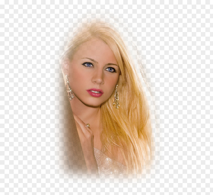 Woman Blond Lossless Compression PNG