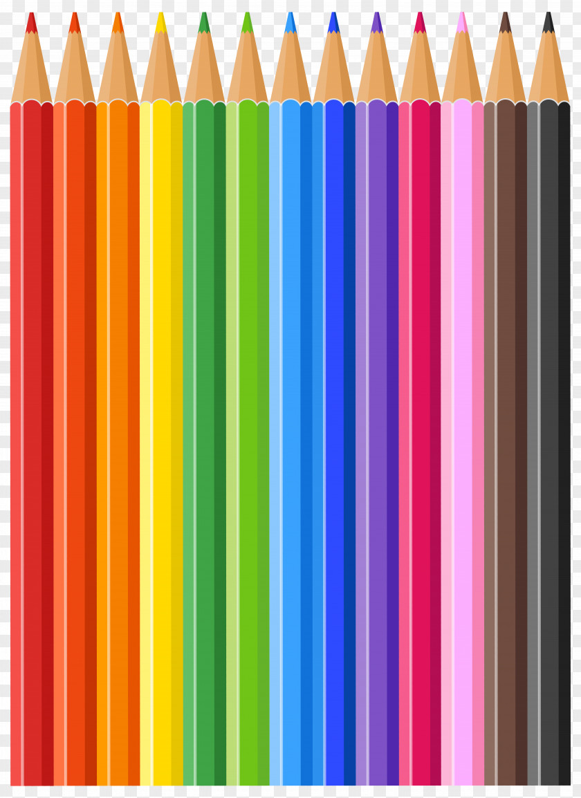 Colored Pencils Clip Art Image Pencil PNG