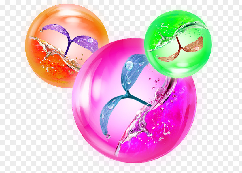 Colorful Crystal Ball PNG
