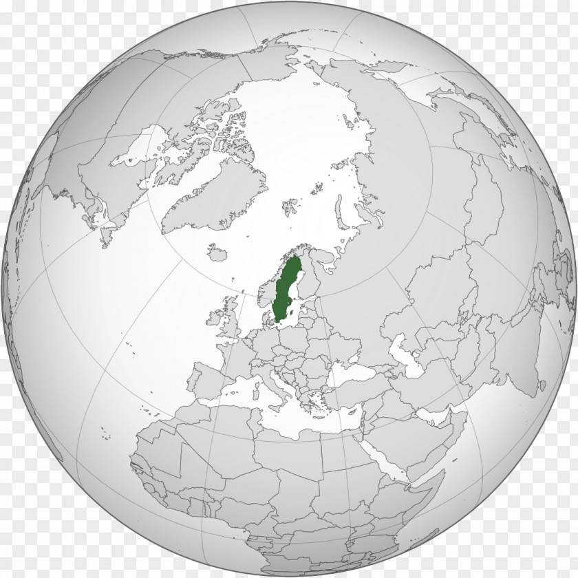 Map Sweden Catalan Countries Information Orthographic Projection PNG