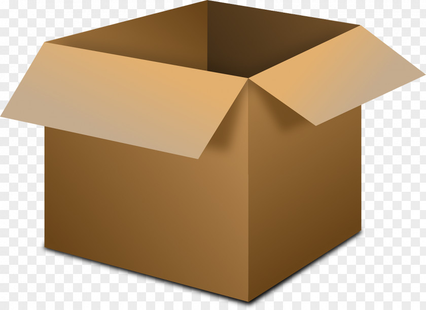 Open Box Cardboard Corrugated Fiberboard Paper PNG