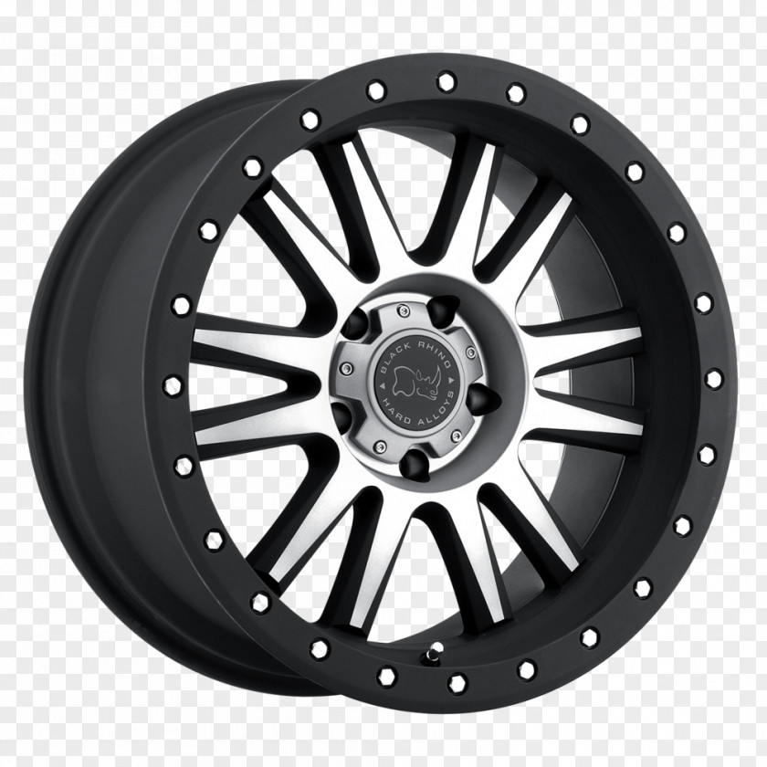 Spoke Black Rhinoceros Rim Wheel Aluminium PNG