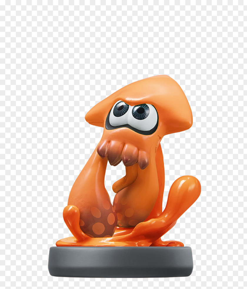Squid Splatoon Wii U Pikmin Amiibo PNG