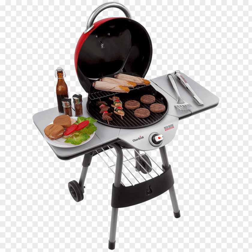 Barbecue Char-Broil Patio Bistro Gas 240 Electric Grilling PNG