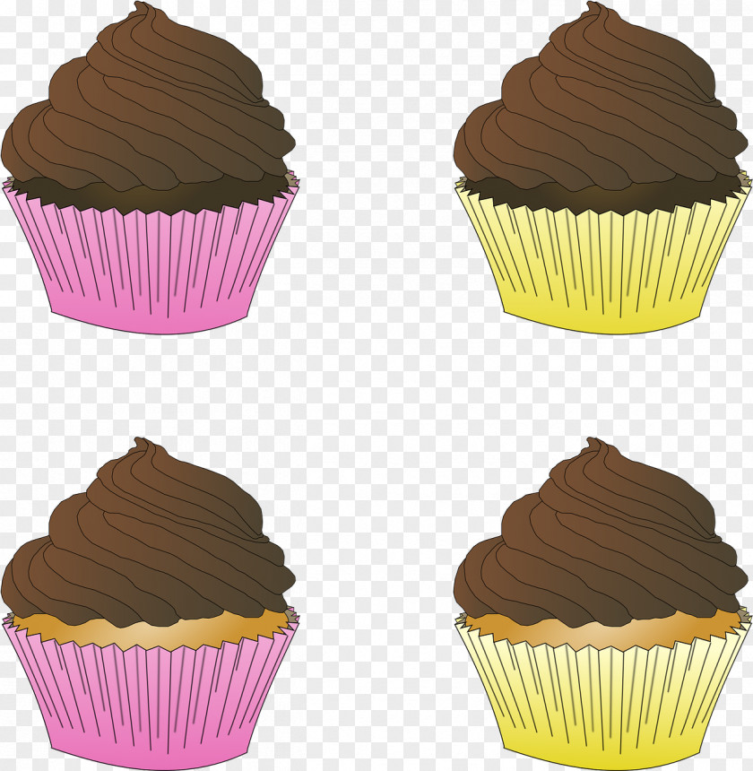 Chocolate Cake Cupcake Frosting & Icing Muffin Ice Cream PNG