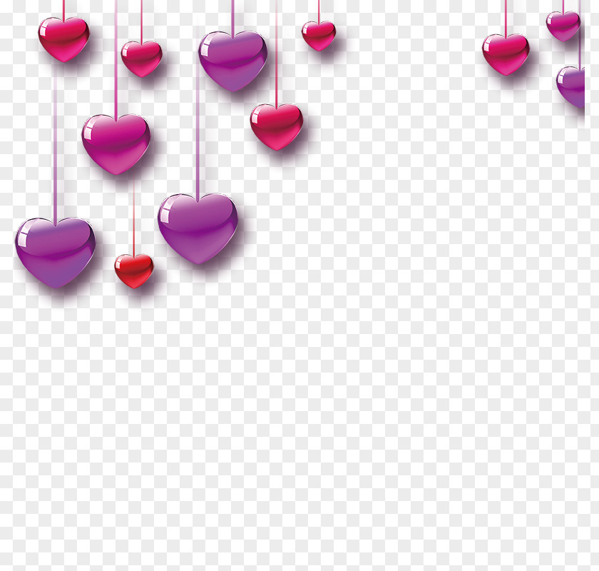 Love Valentine's Day Heart Sticker PNG