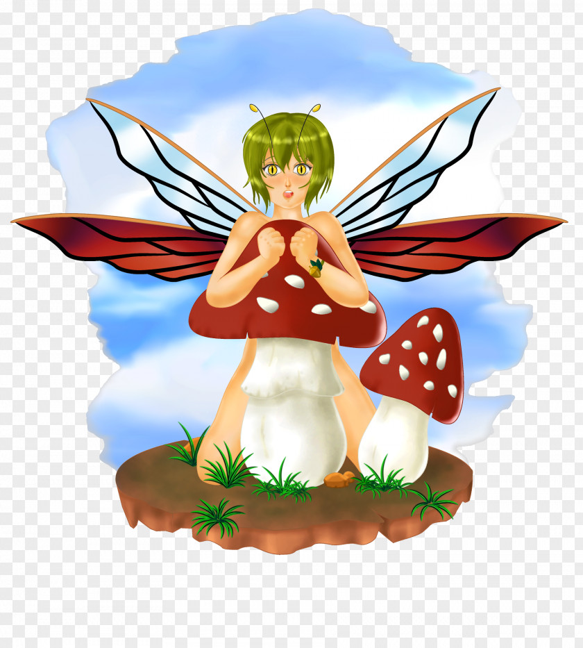 Mushroom Fairy Legendary Creature Cartoon Character PNG