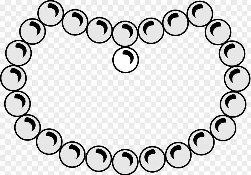 Pearls Pearl Necklace Drawing PNG