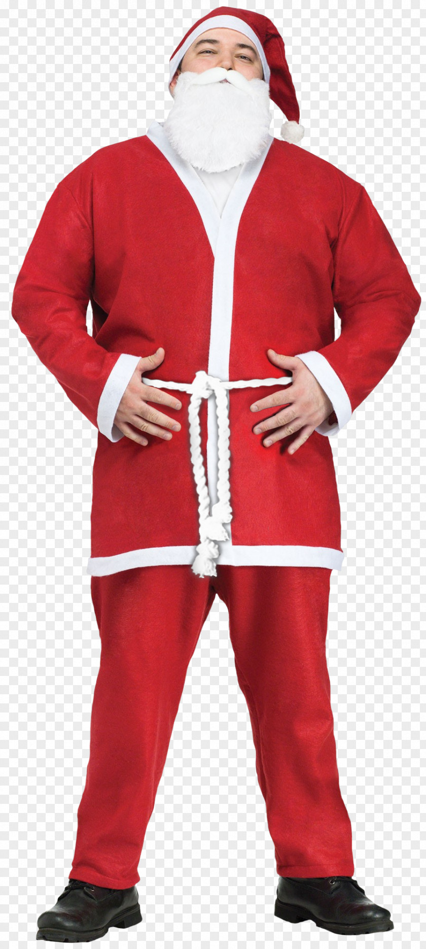 Santa Claus Costume Suit Clothing PNG