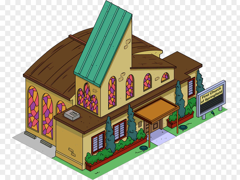 Marketplace The Simpsons: Tapped Out Reverend Lovejoy Springfield Church Ned Flanders PNG