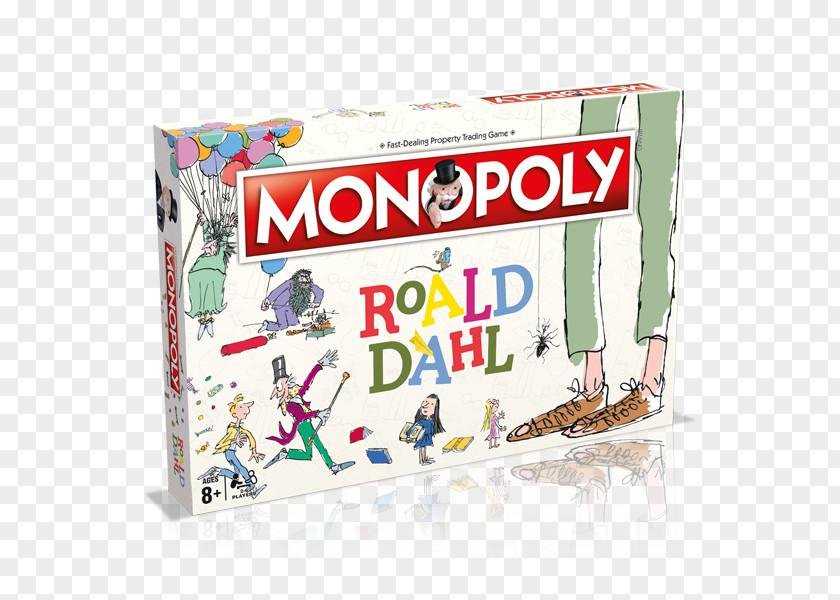 Roald Dahl Monopoly The Collected Short Stories Of Twits Charlie And Chocolate Factory Matilda PNG