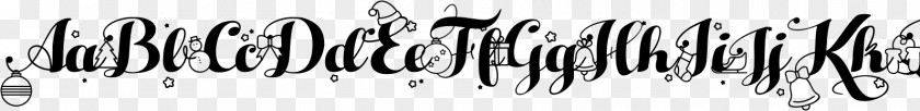 Christmas Fonts Line Angle Pattern PNG