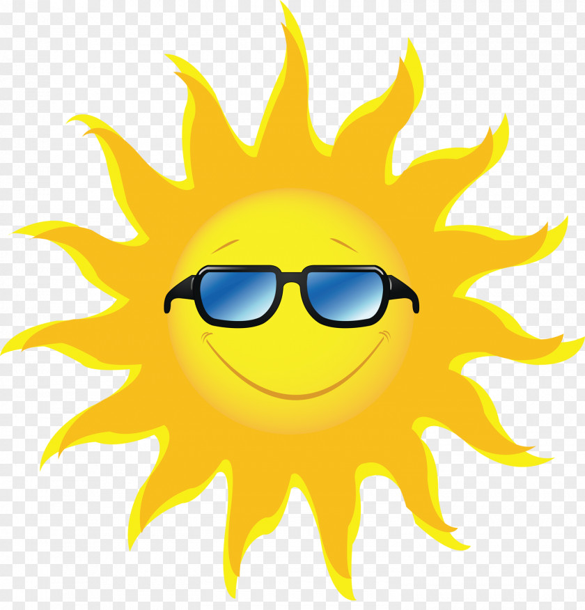 Cool Sun Sunglasses Free Content Stock Illustration Clip Art PNG