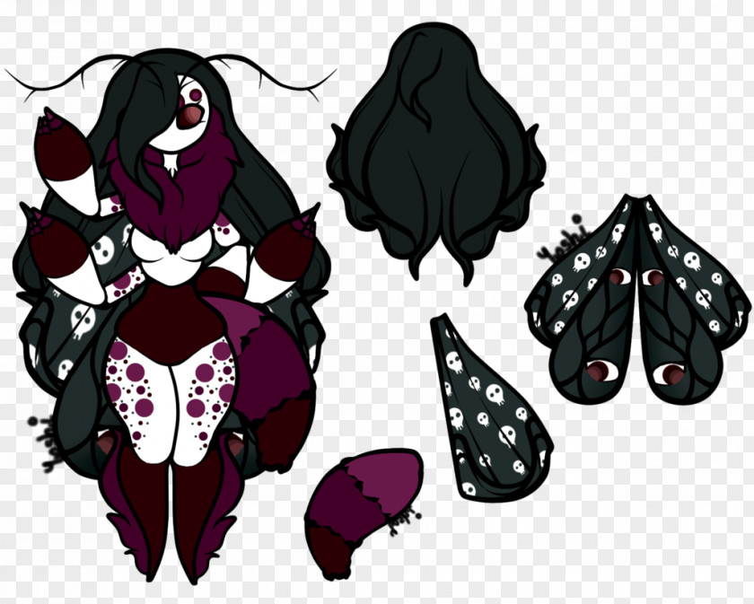 Moth Costume Design Cartoon Character PNG
