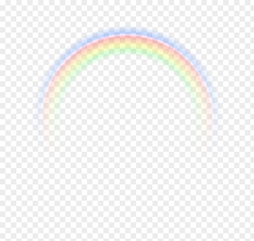 Rainbow Circle Pattern PNG