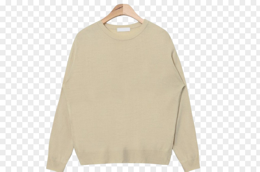 Sweater Sleeve Clothing Top Neck PNG