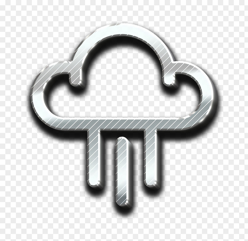 Symbol Metal Cloud Icon Drop Forecast PNG