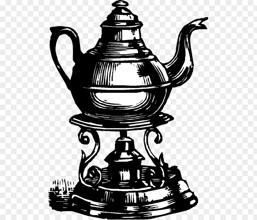 Tea Teapot Party Earl Grey Set PNG