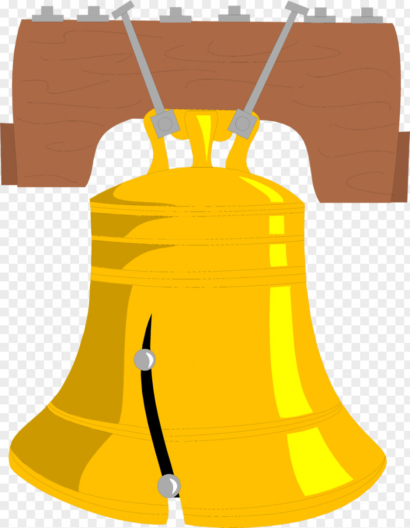 Bell Yellow Clip Art PNG