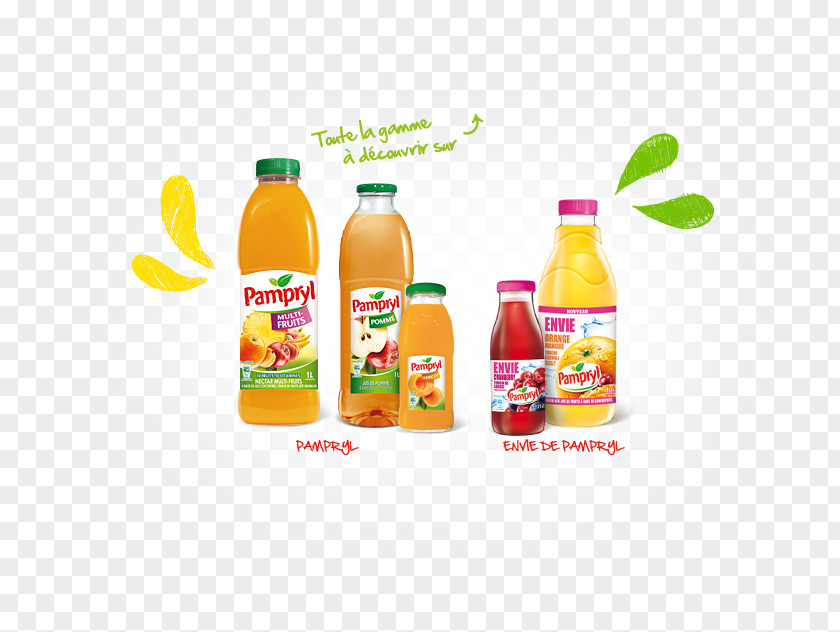 Bottle Orange Drink Fruit Flavor PNG