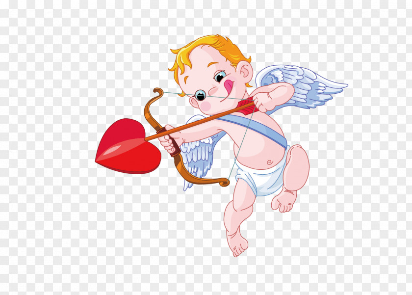 Cupid Valentines Day Clip Art PNG