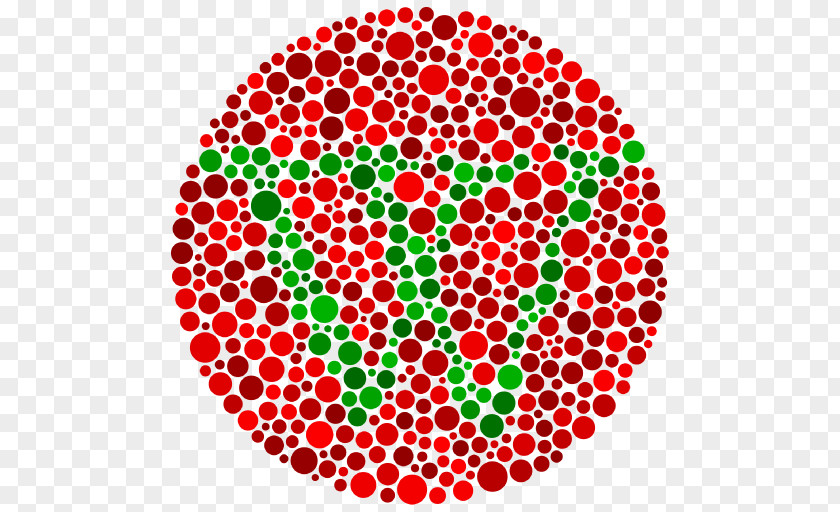 Ishihara Test Color Blindness Deuteranopia Eye Examination Vision PNG