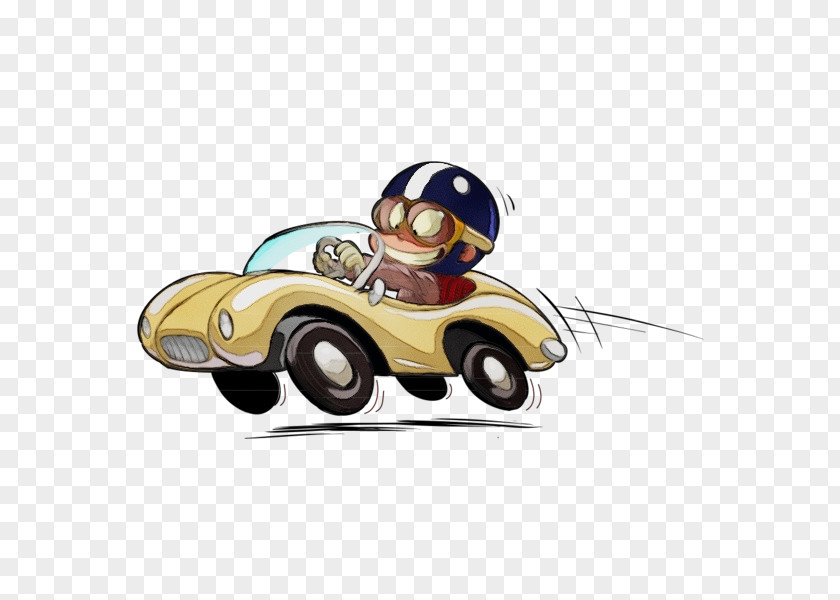 Toy Vintage Car Cartoon Vehicle Transport Clip Art PNG