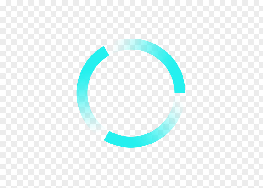 Blue Circle Font PNG