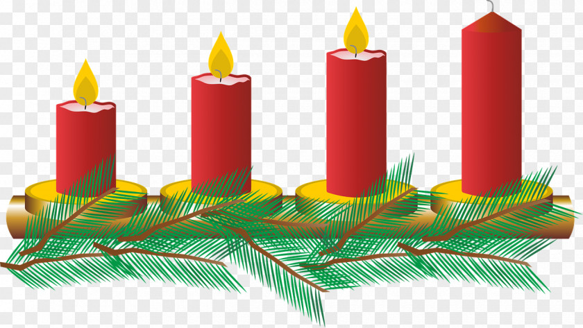 Candle Advent Wreath Christmas Ornament Gaudete Sunday Clip Art PNG