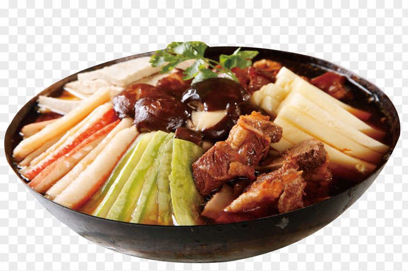 Iron Squid Twice Cooked Pork Japanese Cuisine Korean Vegetarian Stock Pot PNG