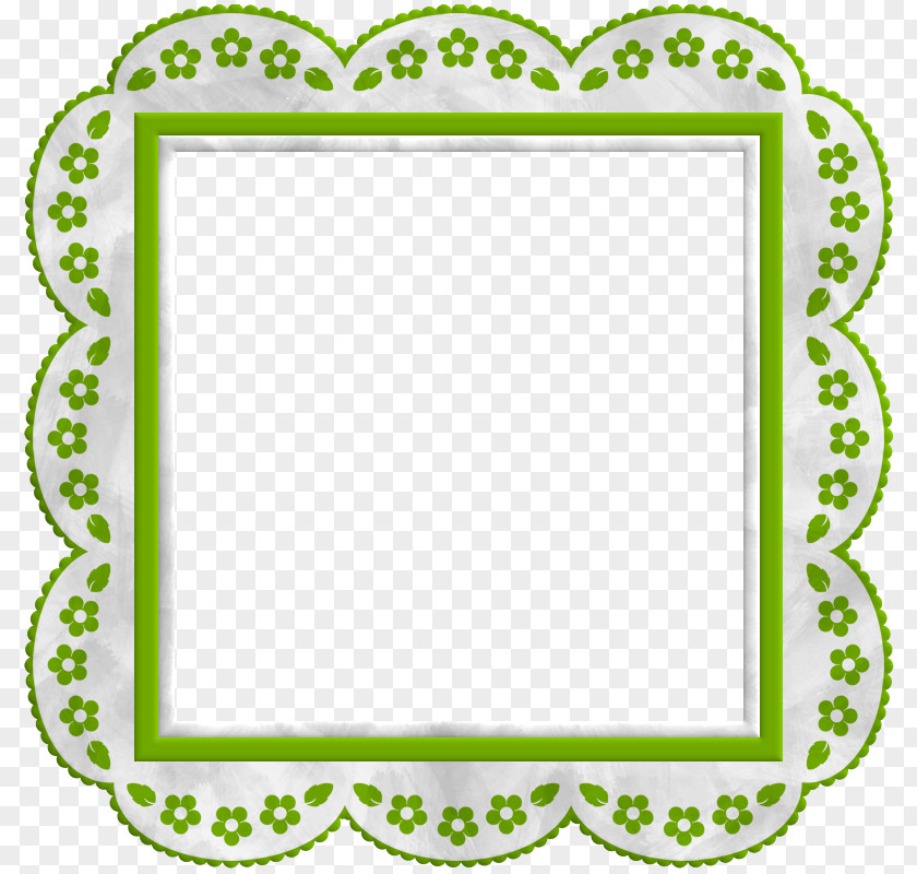 Picture Frame Rectangle Background Green PNG