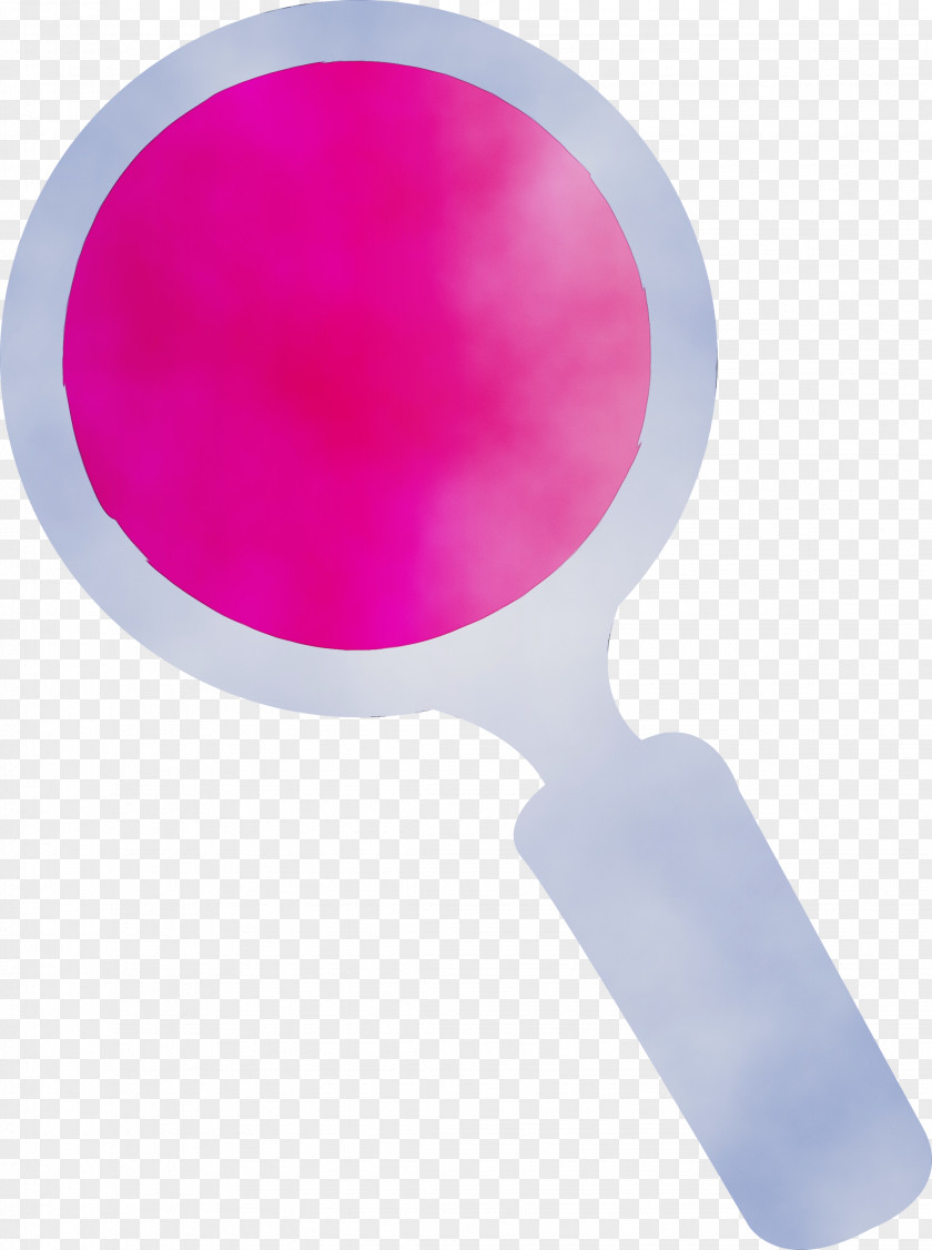 Pink Violet Magenta Table Tennis Racket Ping Pong PNG